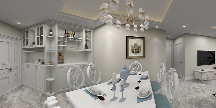 蓝莲云阳店-金田刘总-装修设计方案