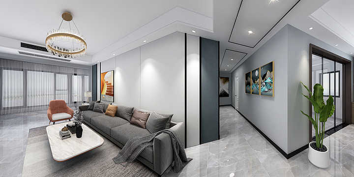 柔然（宿迁）专卖店-祥生2-602曹总-装修设计方案