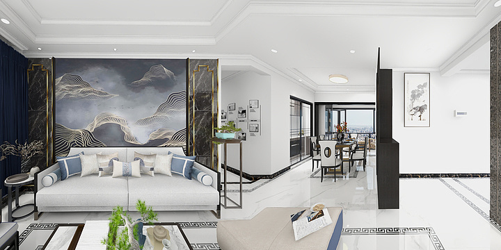 坤仔OK-莱茵华庭-装修设计方案