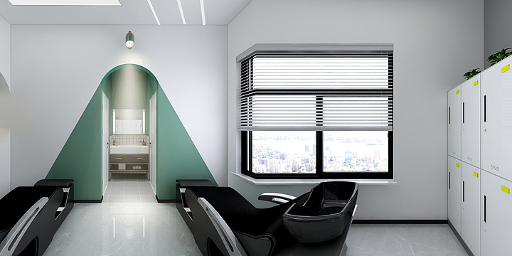 杭杭出状元.-发廊-装修设计方案