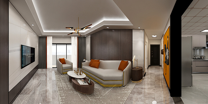 海南设计李工-海南北大华府-装修设计方案