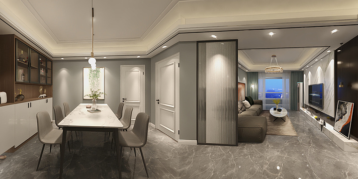 小怪兽丷-4#3L-装修设计方案