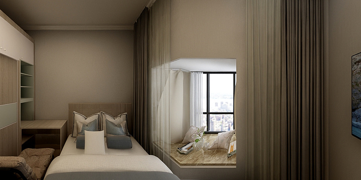 室内设计师张晗-东方天郡-装修设计方案