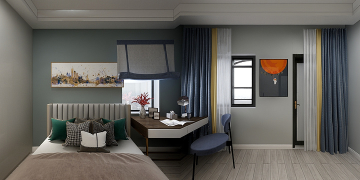 CC效果-怀来温泉小镇-装修设计方案