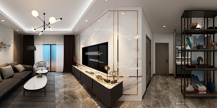 su素-张先生歌风佳苑雅居-装修设计方案