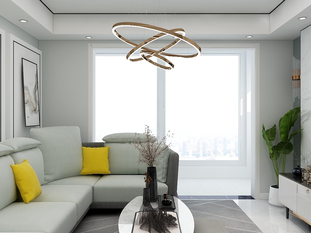 FZ梁凤-世纪天骄现代轻奢-装修设计方案