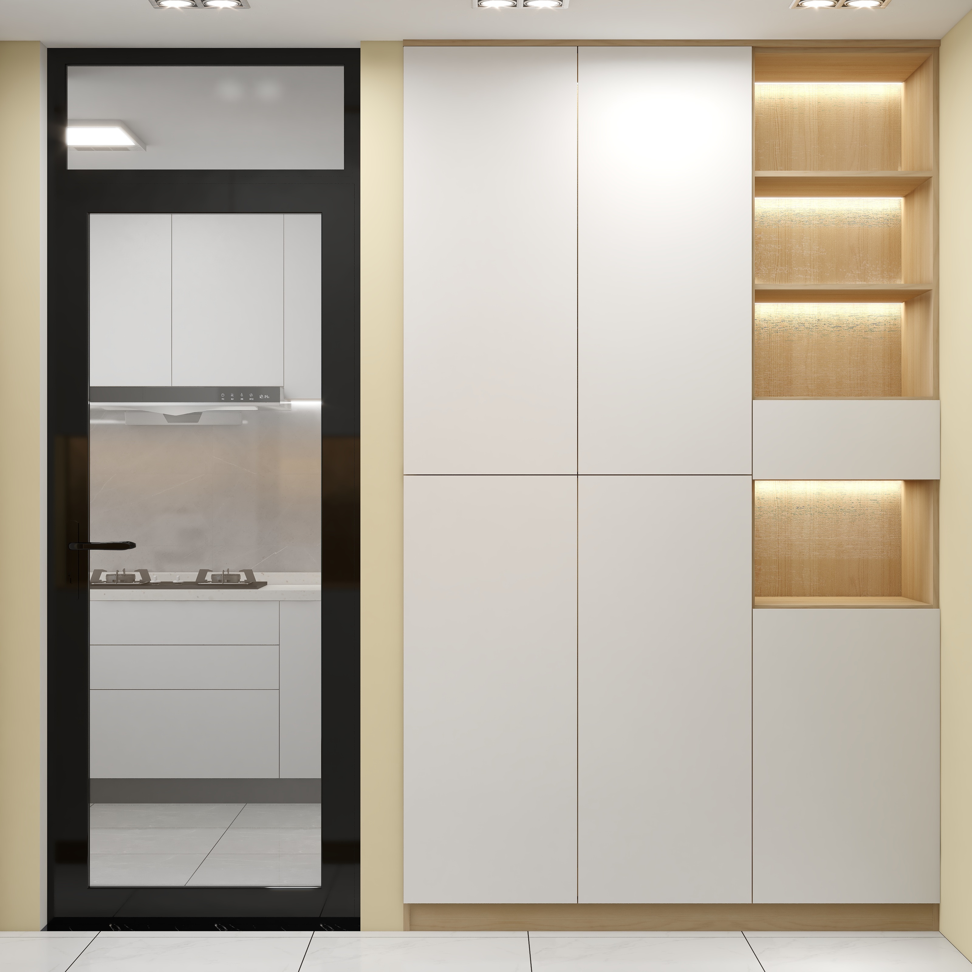 陈建伟-普华浅水湾澜园-原木简约装修效果图