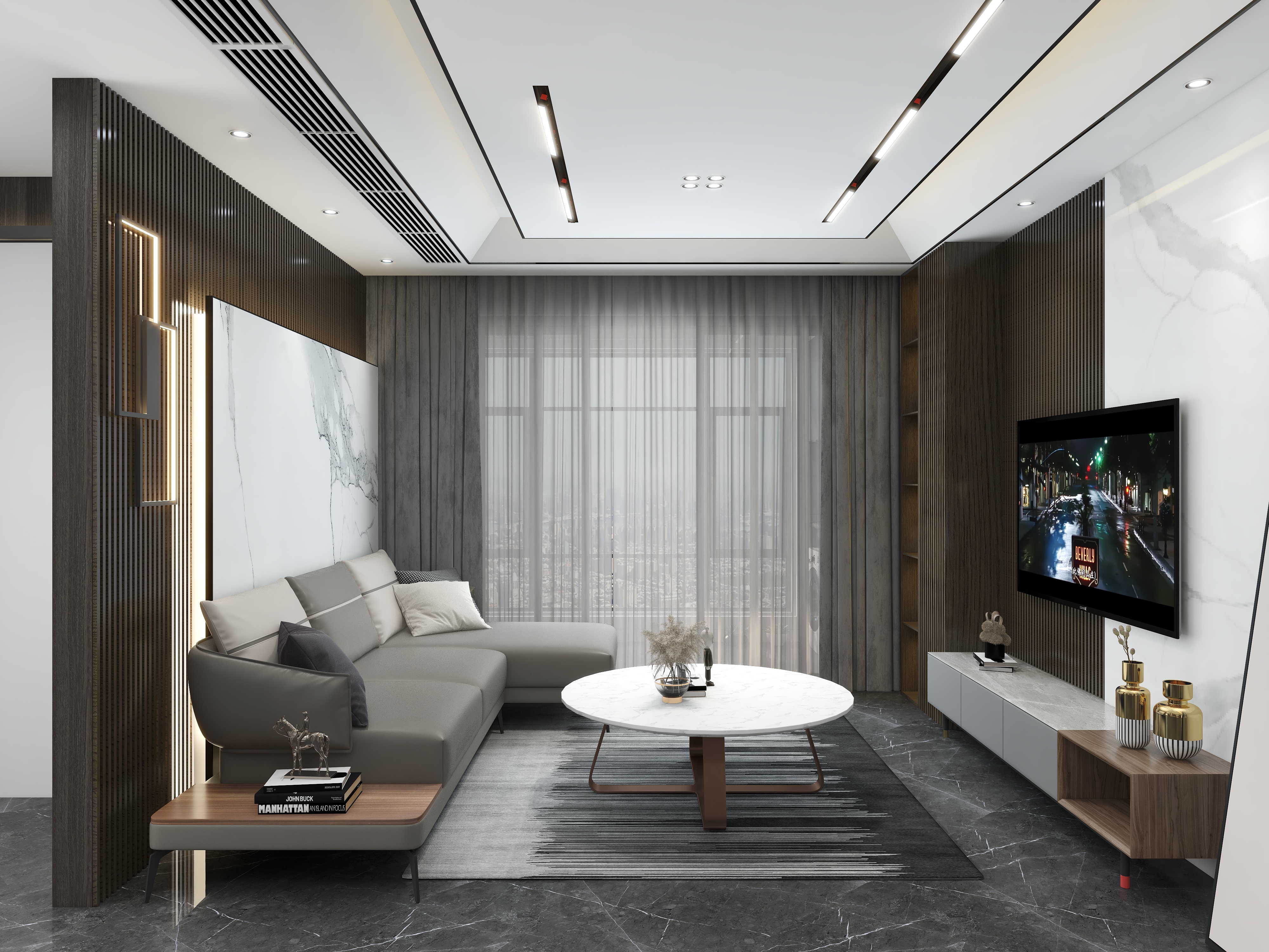 郭达光-【设计狂想】雅默-3室装修效果图