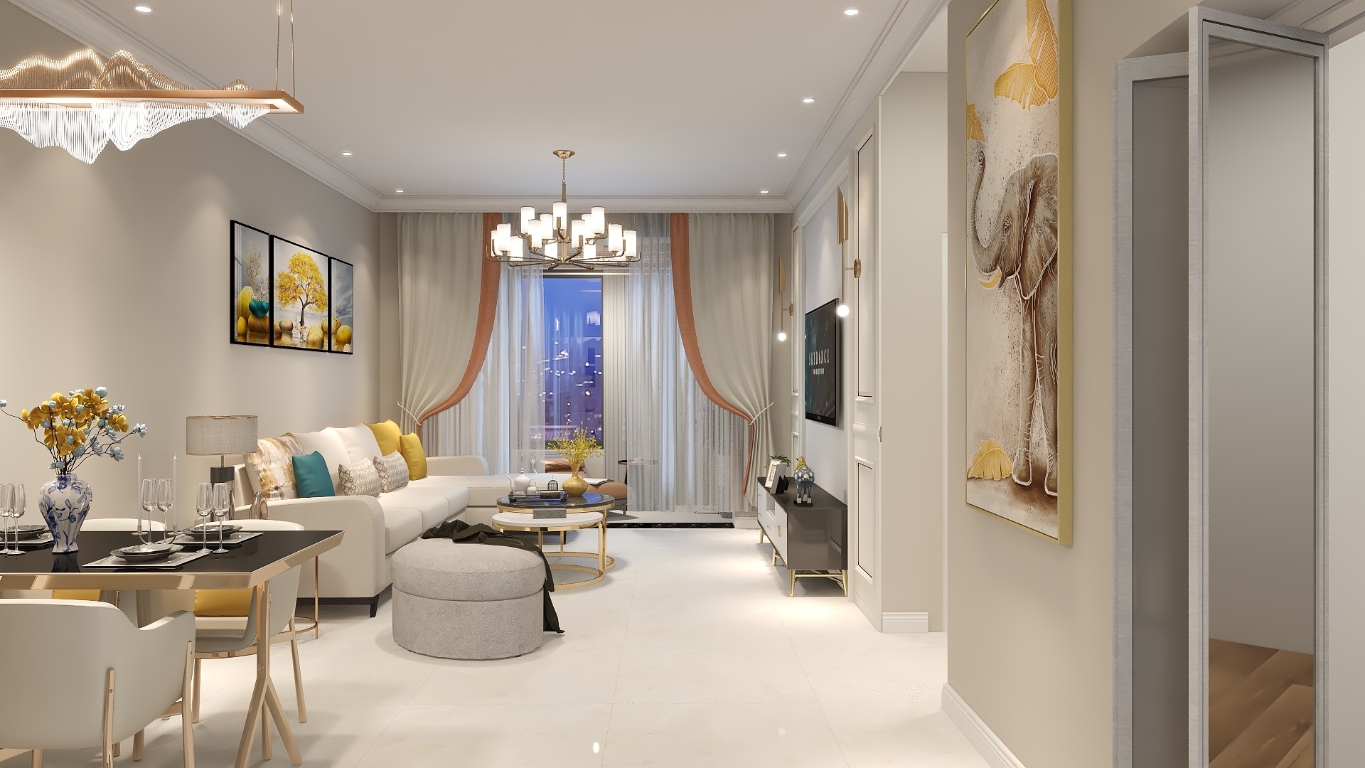 我需要一个灵感-奥园天悦95号3-31-2-装修设计方案