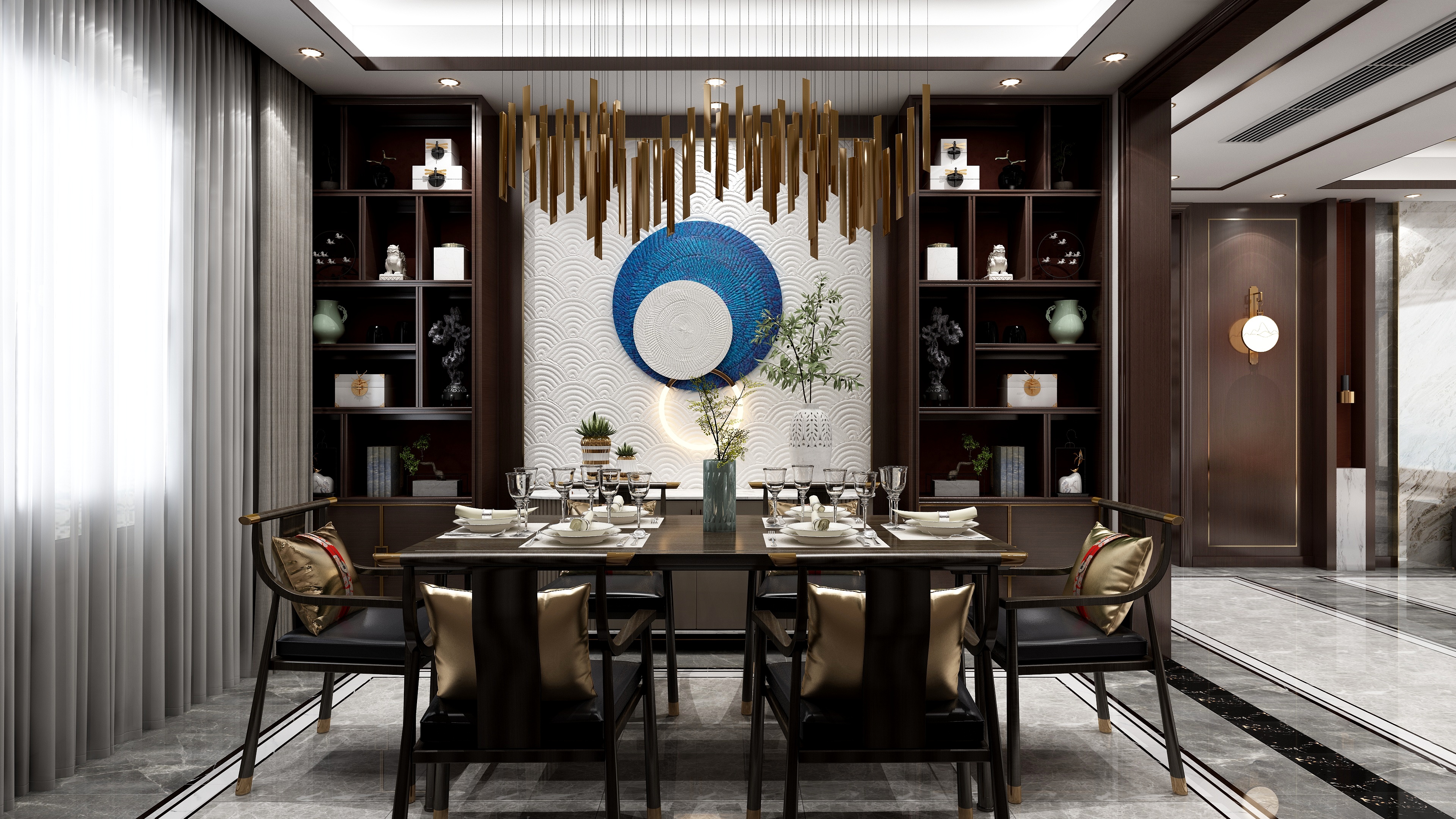 辛鹏飞设计师-《观自在》装修效果图