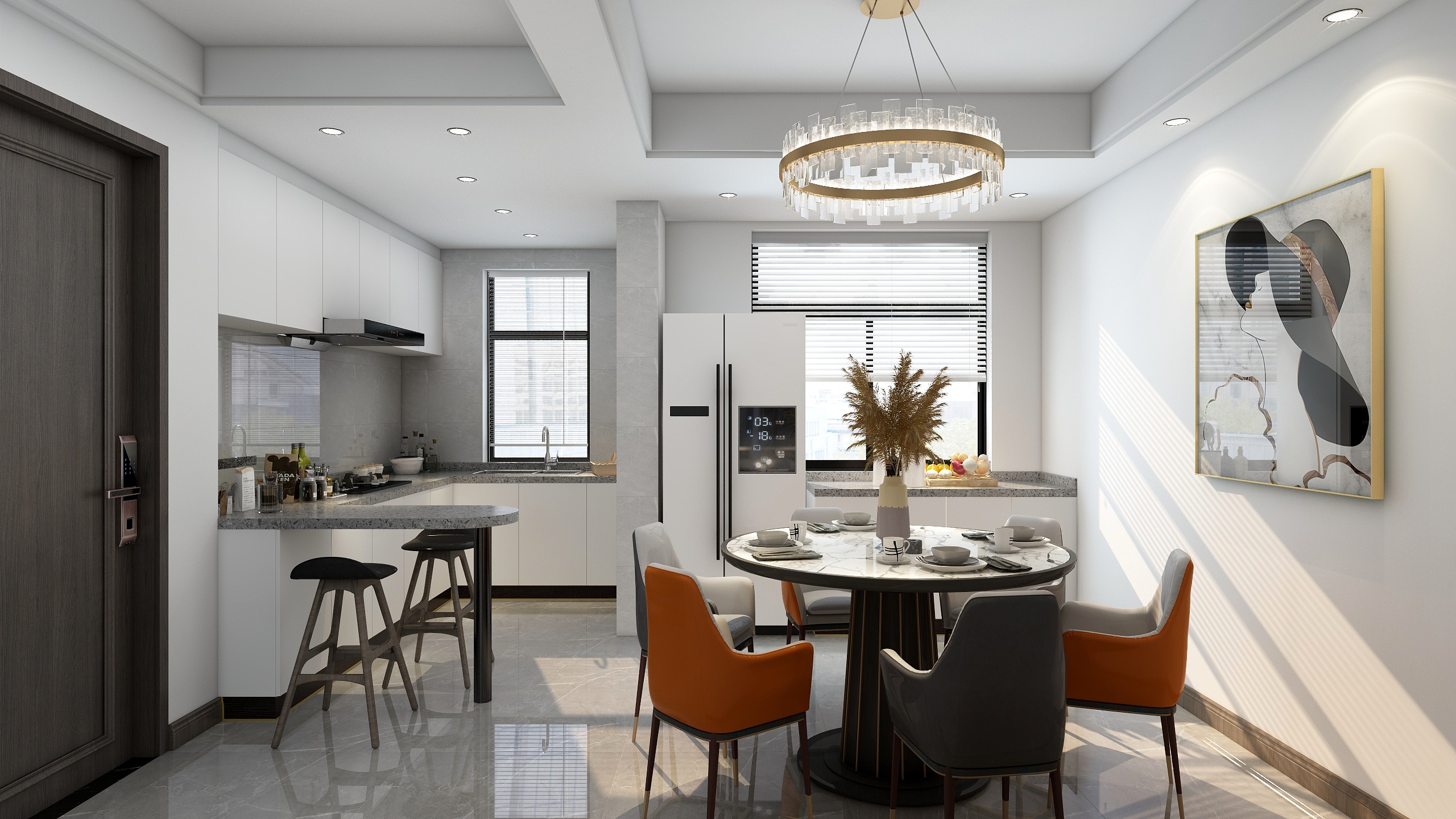 大设-70平现代一居室-装修设计方案