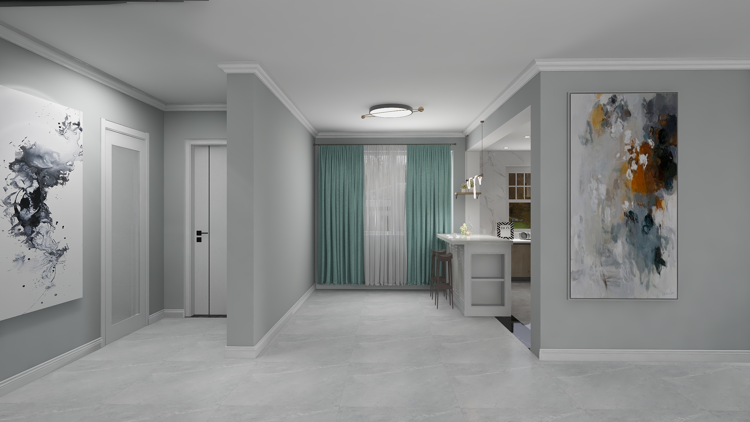 住宅设计原创-涿州效果图-副本-装修设计方案