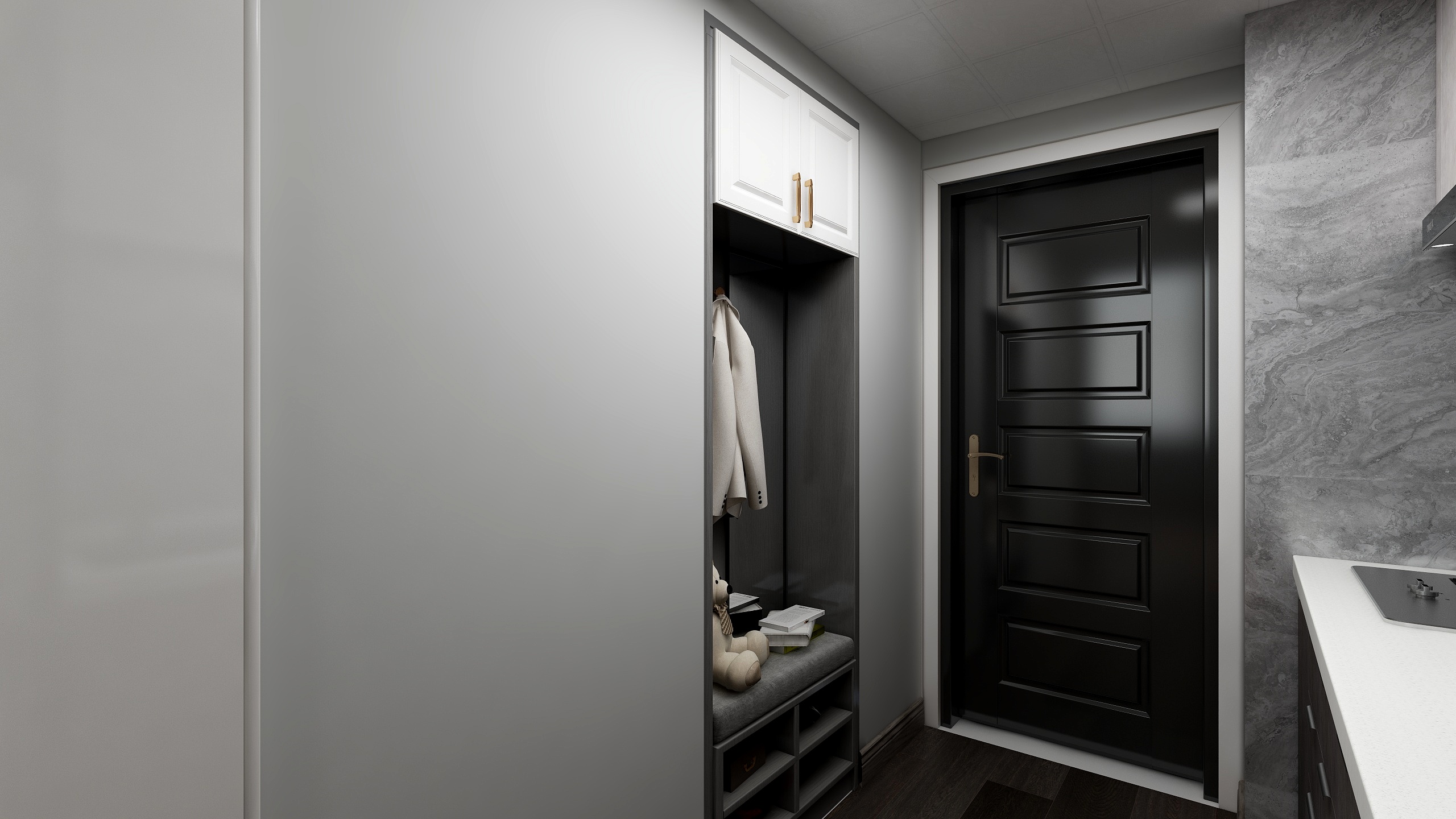 艺城设计-小复式装修设计方案装修效果图