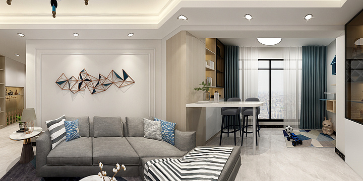 设计一阿锐-现代-装修设计方案