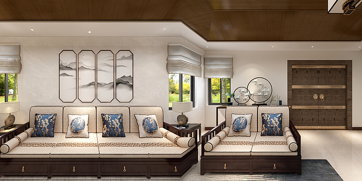 阳光酒窝-青枫壹号-装修设计方案