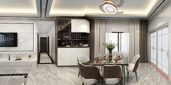 东莞骏英装饰-滨江豪园9-1001-装修设计方案