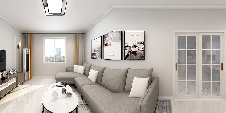 空间DESIGN-和谐佳苑19-1404-装修设计方案