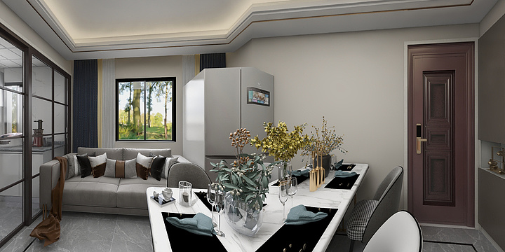 Harveyxu-青浦区新桥路1149号临街501-装修设计方案