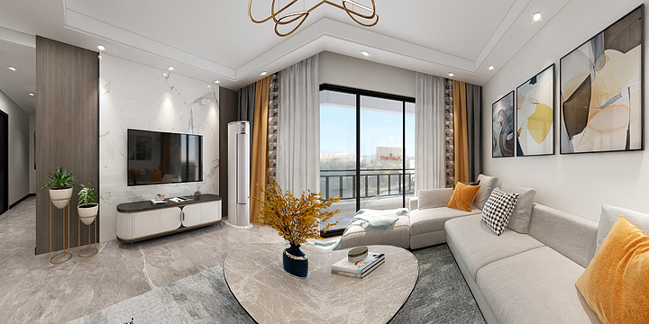 Gana-东部现代城37-2501-装修设计方案