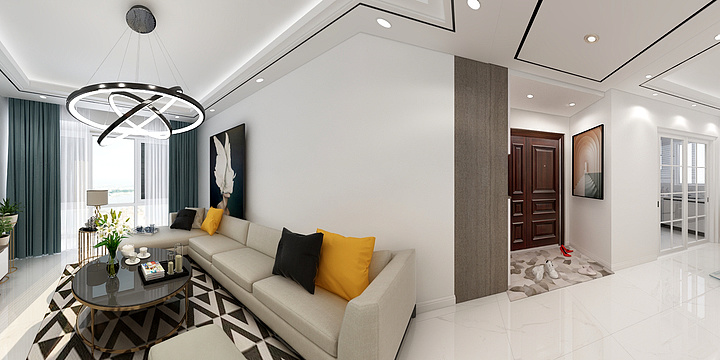 融艺设计-阳光美湖天地8-1101-装修设计方案