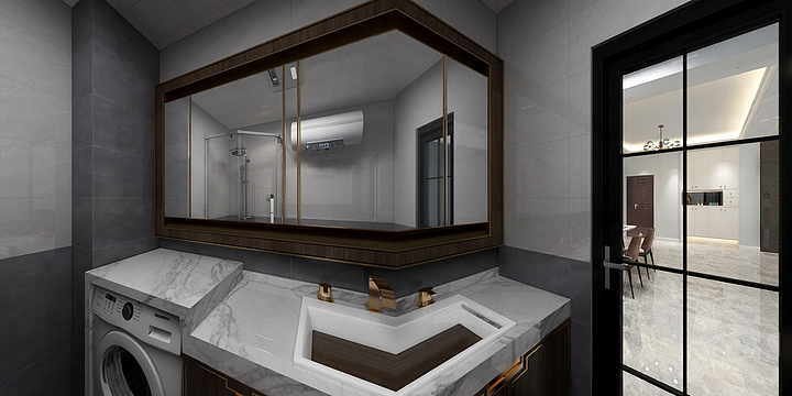 全案设计老师杨-格林104-装修设计方案