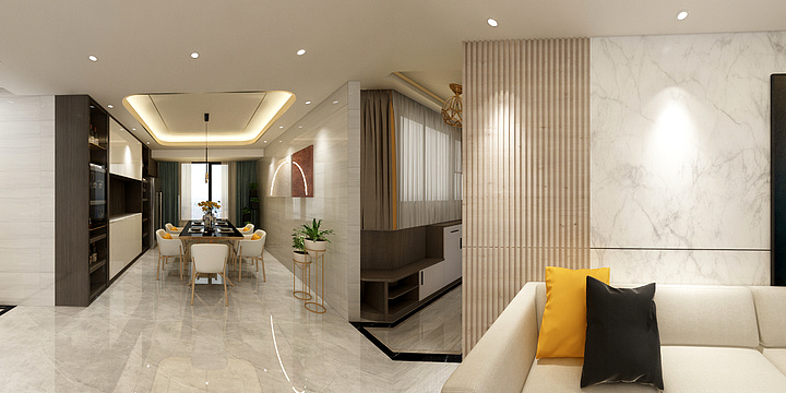 可可装饰设计-中海凯旋城-装修设计方案