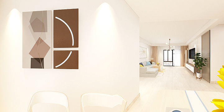 怡Y-16-1-02（暖色调）-装修设计方案