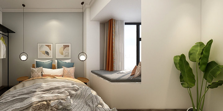 柚见元宵-瑰湖春晓501房-装修设计方案