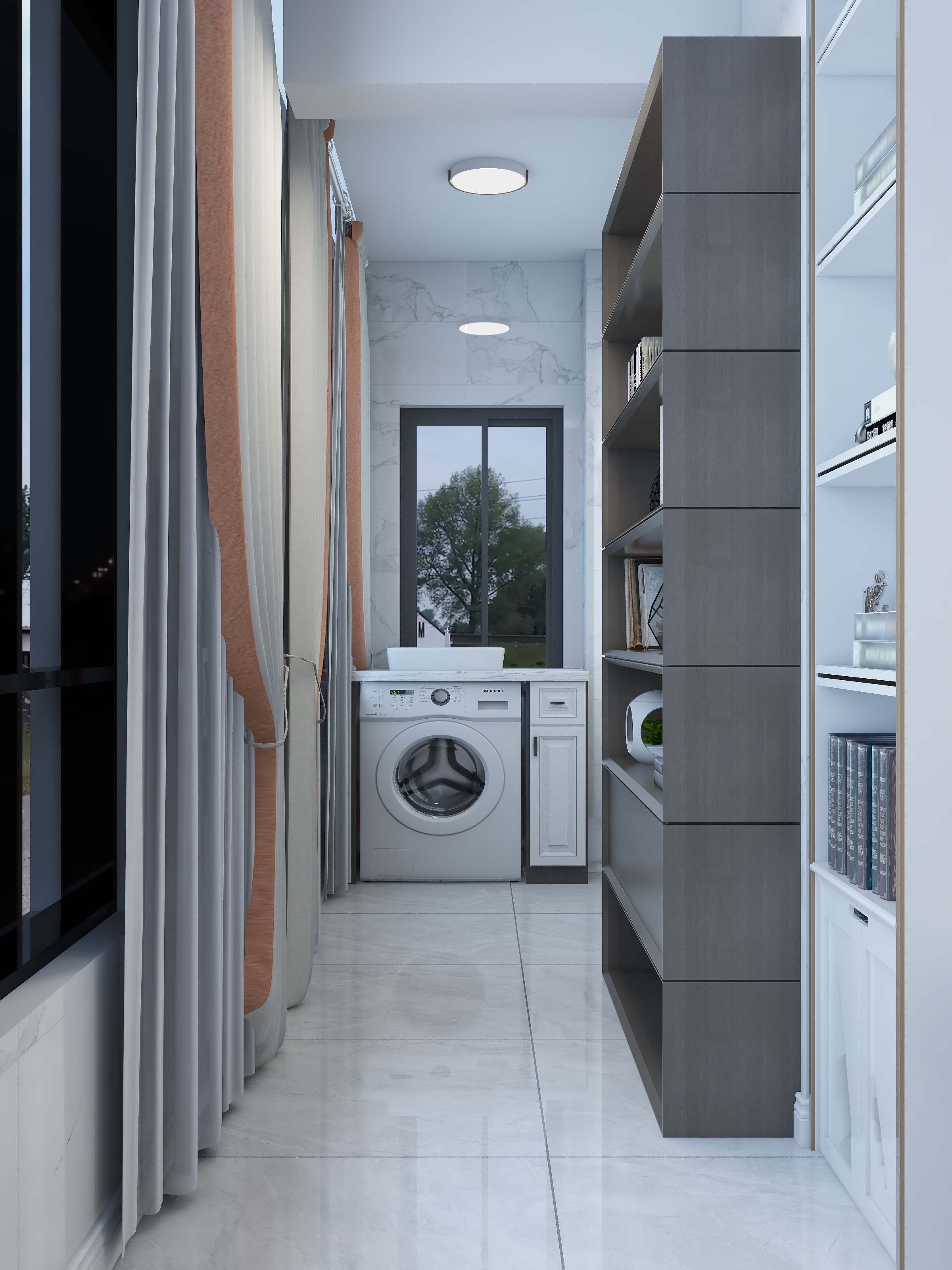 阳apricus-紫金华庭小美式-装修设计方案