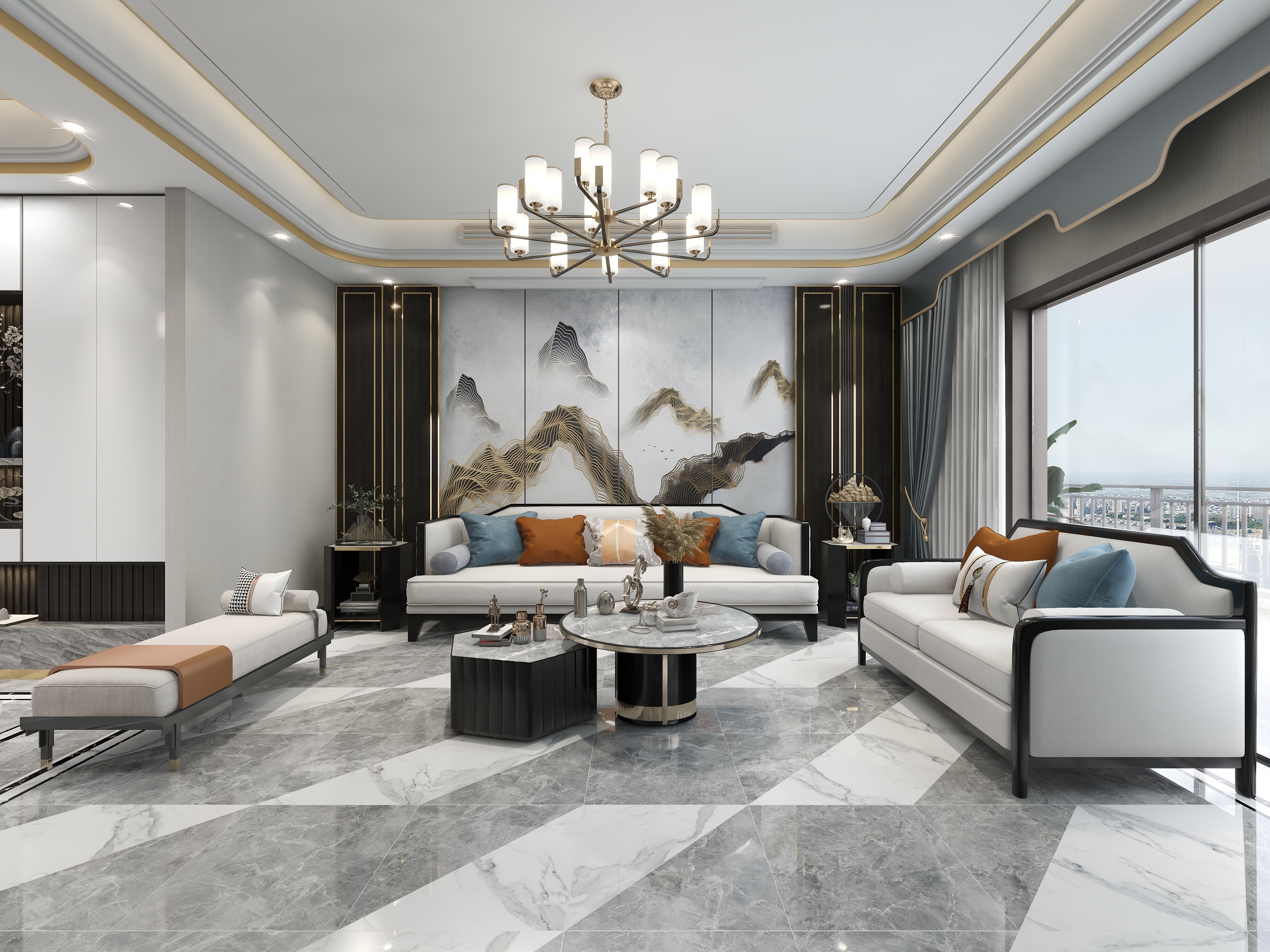 李青越-河池世纪养生园装修效果图