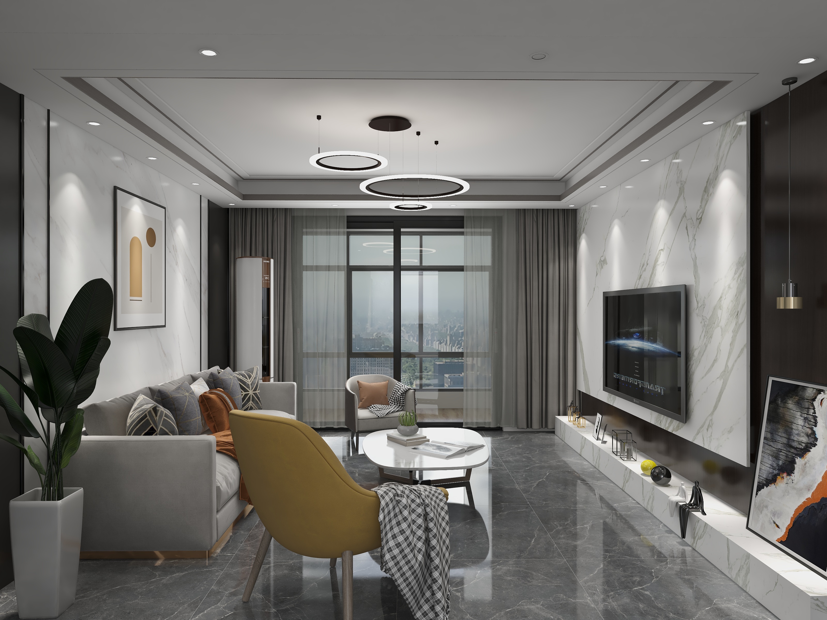 广州唯品乐智能家居-金域华府-装修设计方案