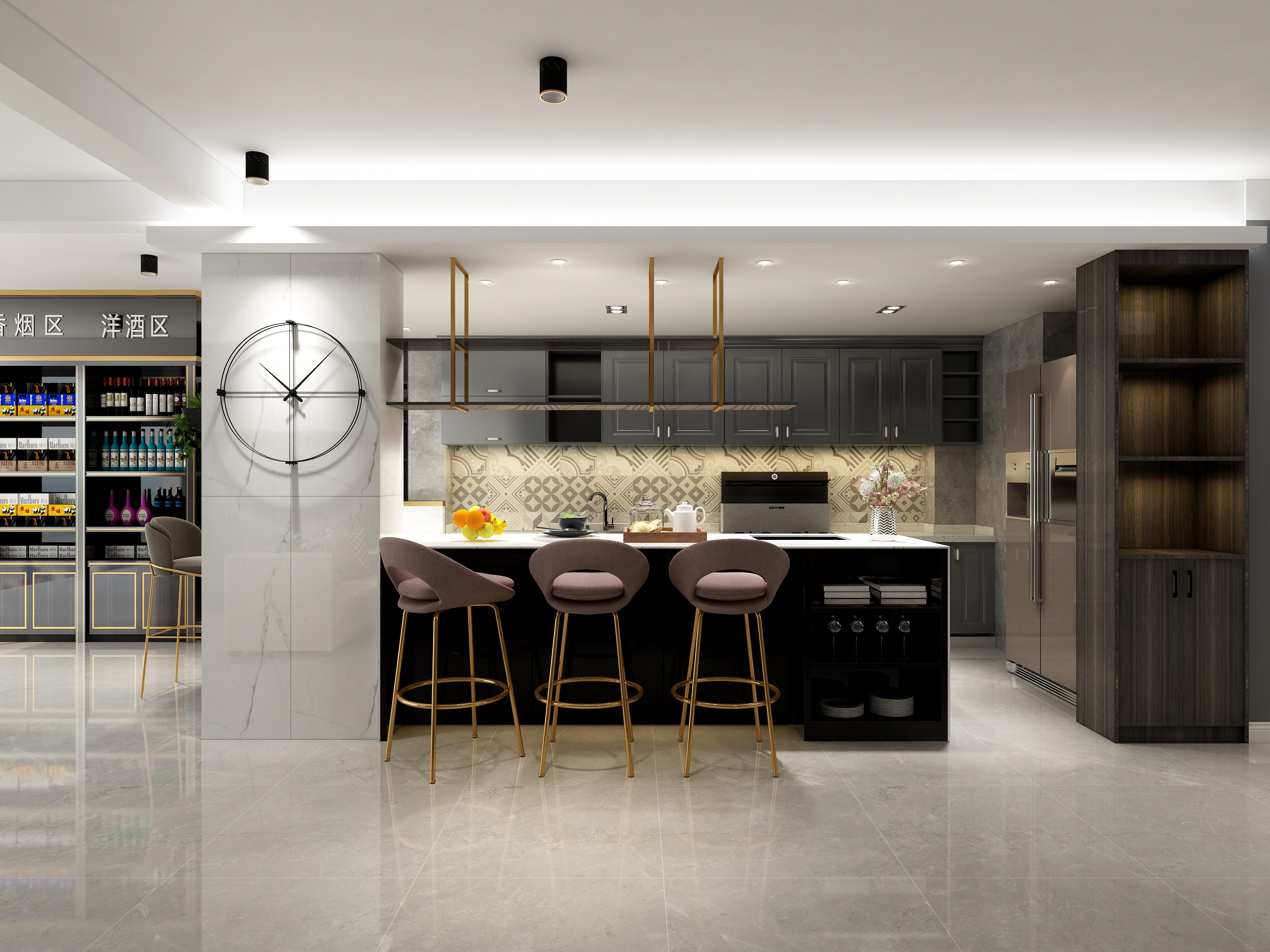 bobm-雅典城商铺-装修设计方案