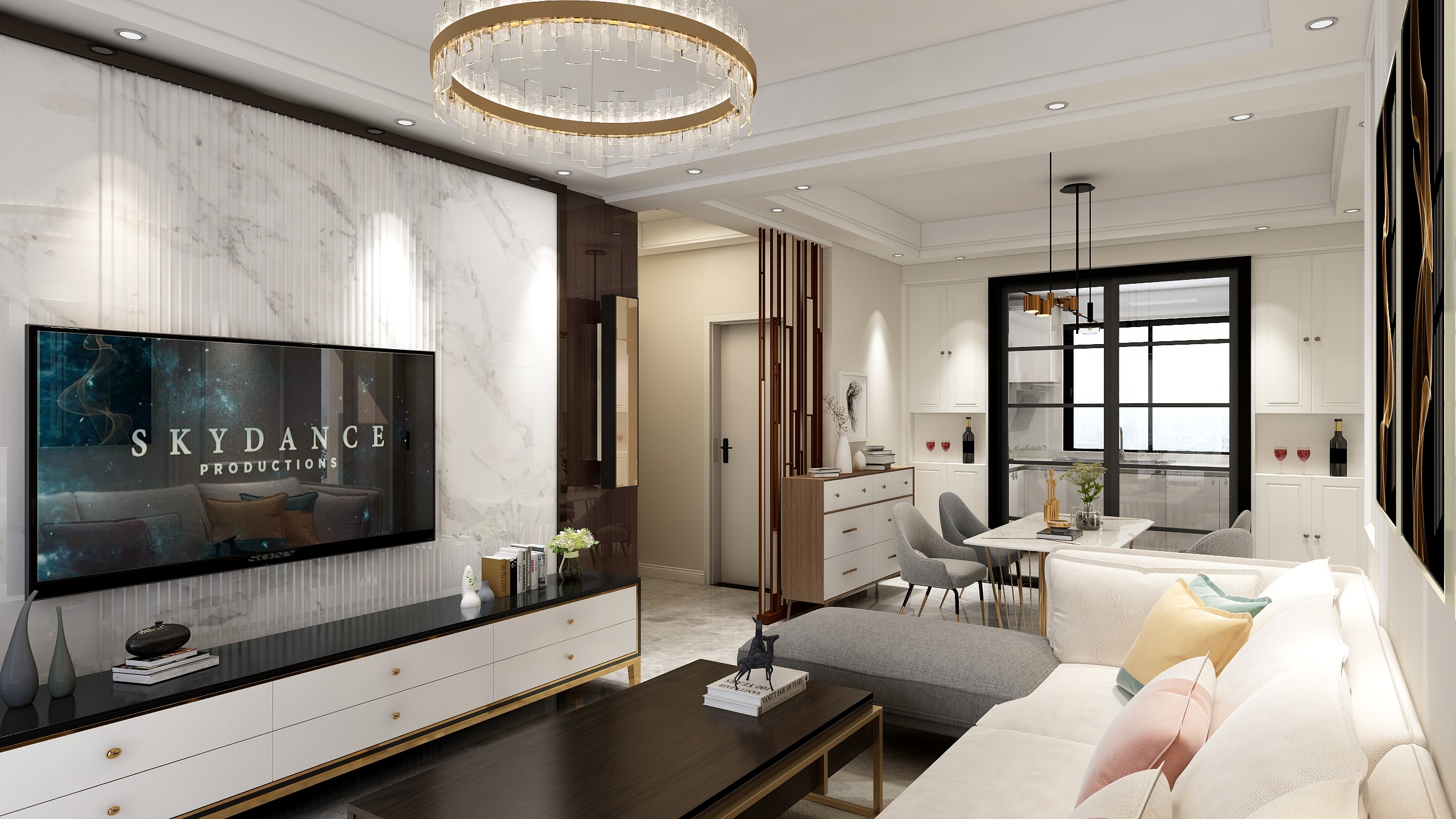 尘京设计事务所-平川花园-装修设计方案