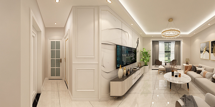 岳成伟-北辰广场-装修设计方案