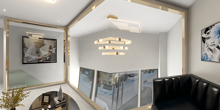 设计师-周亮-发廊-装修设计方案