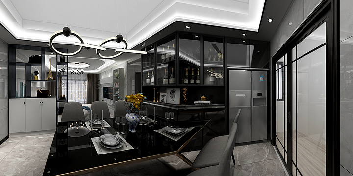 金境设计饰野艺术软装优品家具-碧桂园十里银滩-装修设计方案