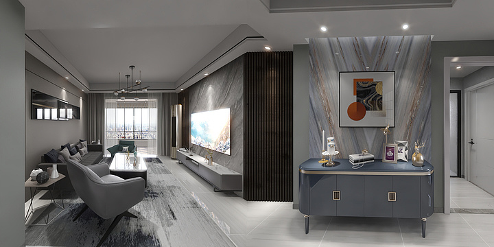 章伟CG-阳光一号院孙总雅居-装修设计方案