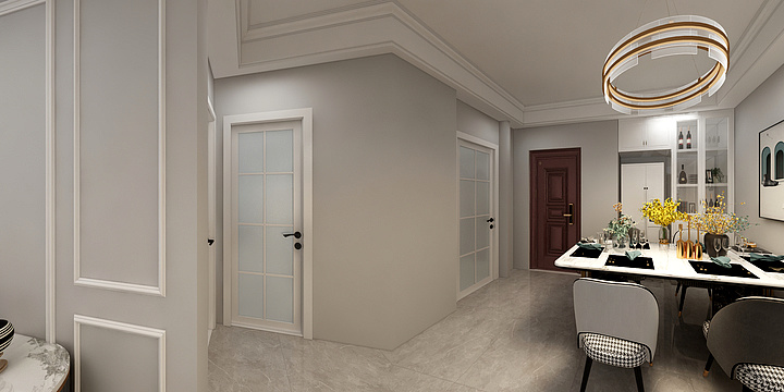 海天设计gGQB-东津11区姜子牙-装修设计方案