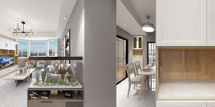 A草长莺飞-东方城现代效果-副本-装修设计方案