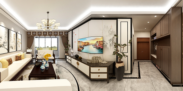 匠之居装饰Y-焦作春天里3-3单元602-装修设计方案