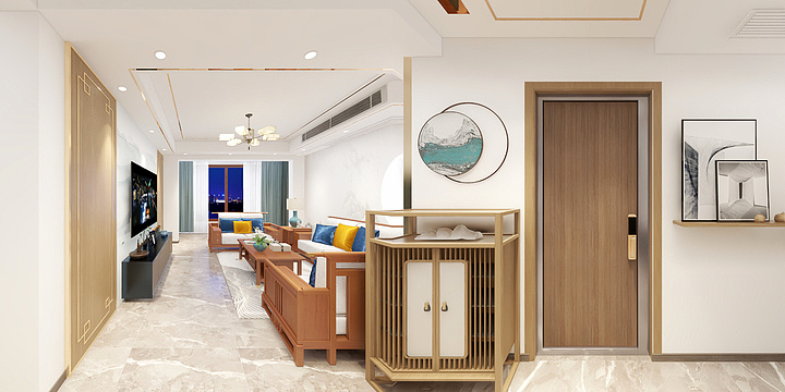 Weser_Wong-紫御豪庭刘女士大宅室内设计-装修设计方案