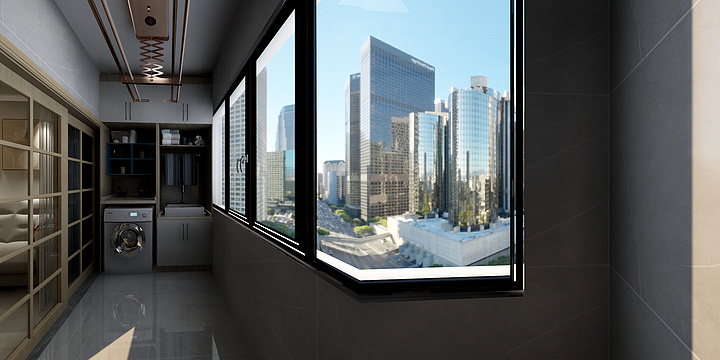 沛县双木林硅藻泥-国星未来城两室-装修设计方案