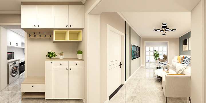 饰嘉装饰--装好每一家-花语城77㎡7-15-2-3202-装修设计方案