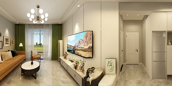 匠之居装饰Y-焦作中世花园-装修设计方案