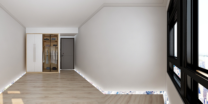 欧格橱柜-葫芦岛主卧衣柜-装修设计方案