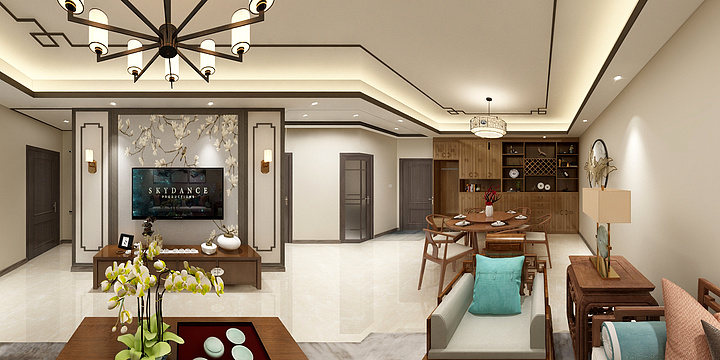 赤水九木堂装饰-缇香湖4-102颜女士雅居-副本-装修设计方案