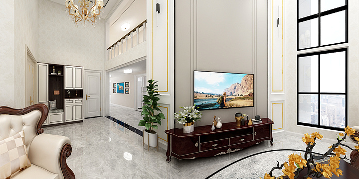 xnw666-泰安别墅-装修设计方案