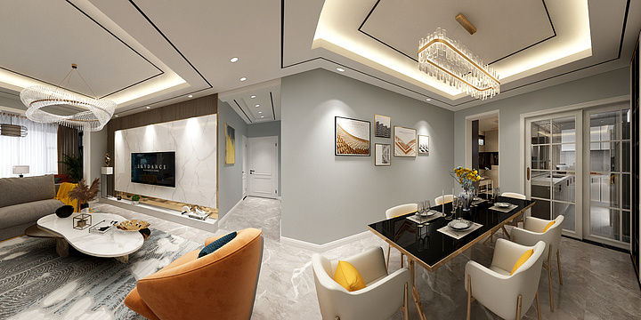 自由软装设计师-和谐世纪城6栋-装修设计方案