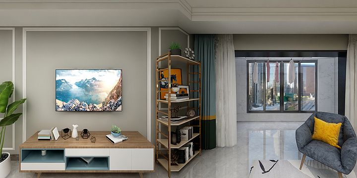 佳林空间设计工作室-宣化幸福城-装修设计方案