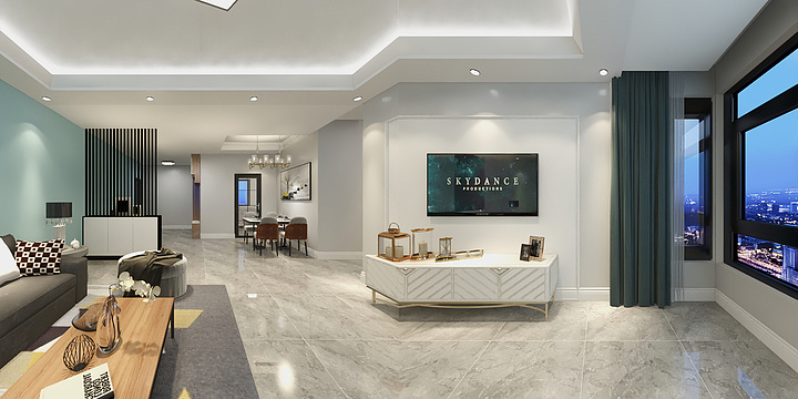 杨坤坤坤坤-中梁首府119-装修设计方案